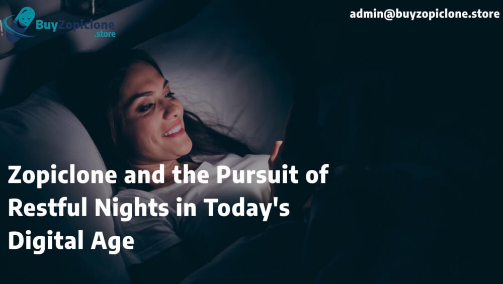 Zopiclone and the Pursuit of Restful Nights
